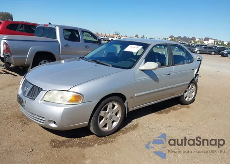 2005 Nissan Sentra 1.8S z USA, uszkodzony, nr VIN 3N1CB51D55L523338